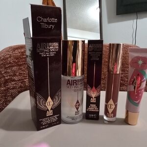 Charlotte Tilbury Airbrush Lip Blur and Setting Spray Set - Pink